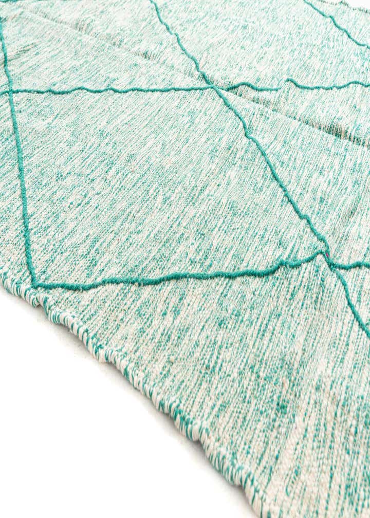 6' 6 x 9' 7 Hand Knotted Moroccan Wool Rug