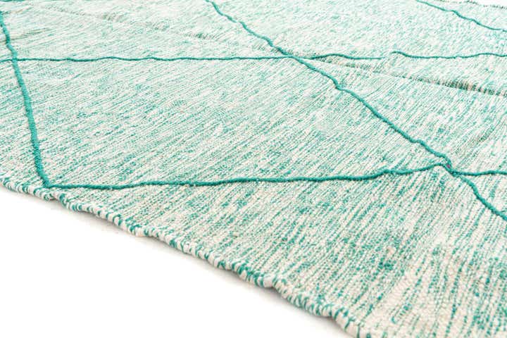6' 6 x 9' 7 Hand Knotted Moroccan Wool Rug