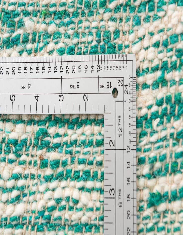 Detail image of 6' 6 x 9' 7  Hand Knotted Moroccan Wool Rug