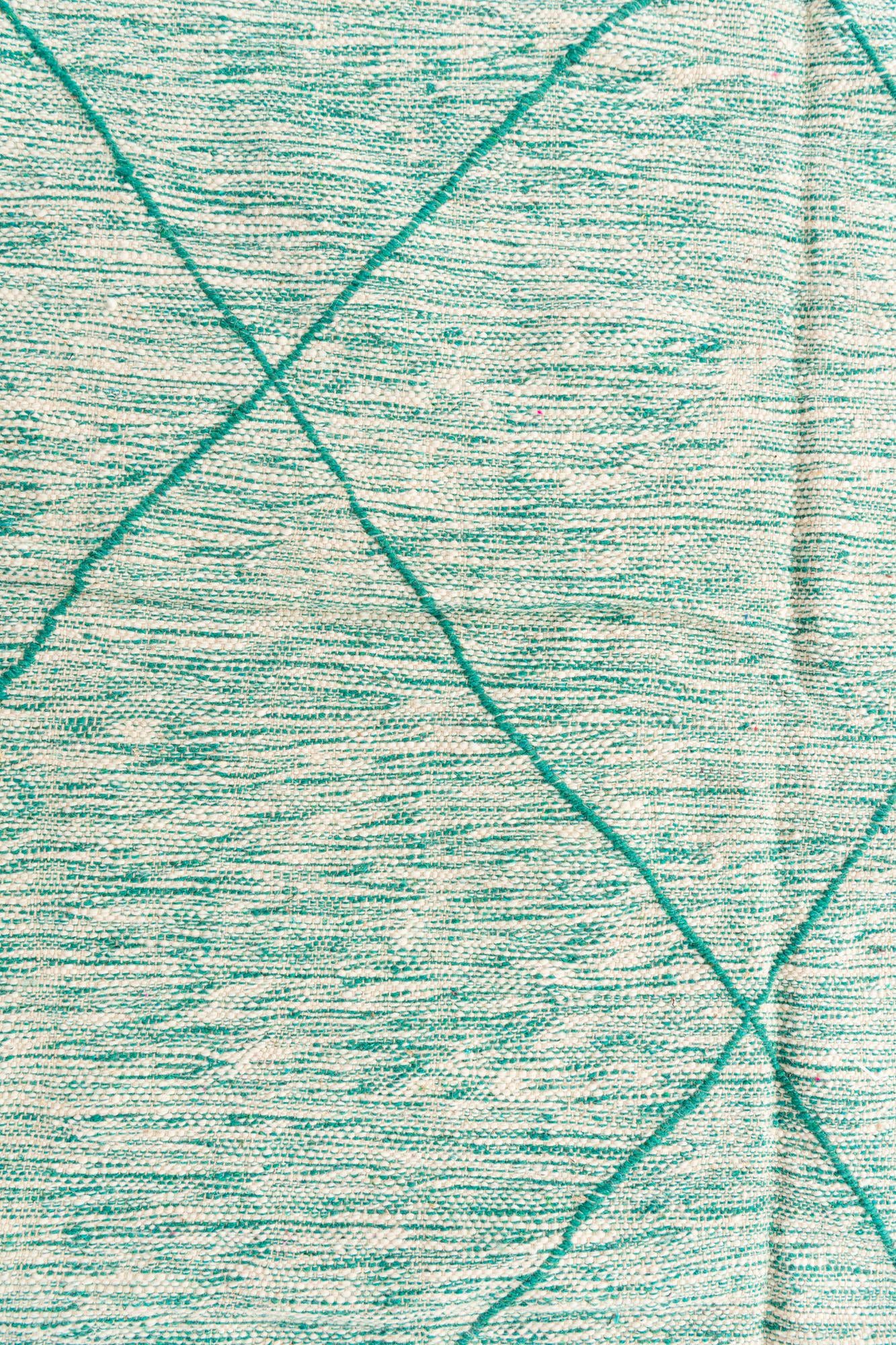 6' 4 x 9' 10 Hand Knotted Moroccan Wool Rug