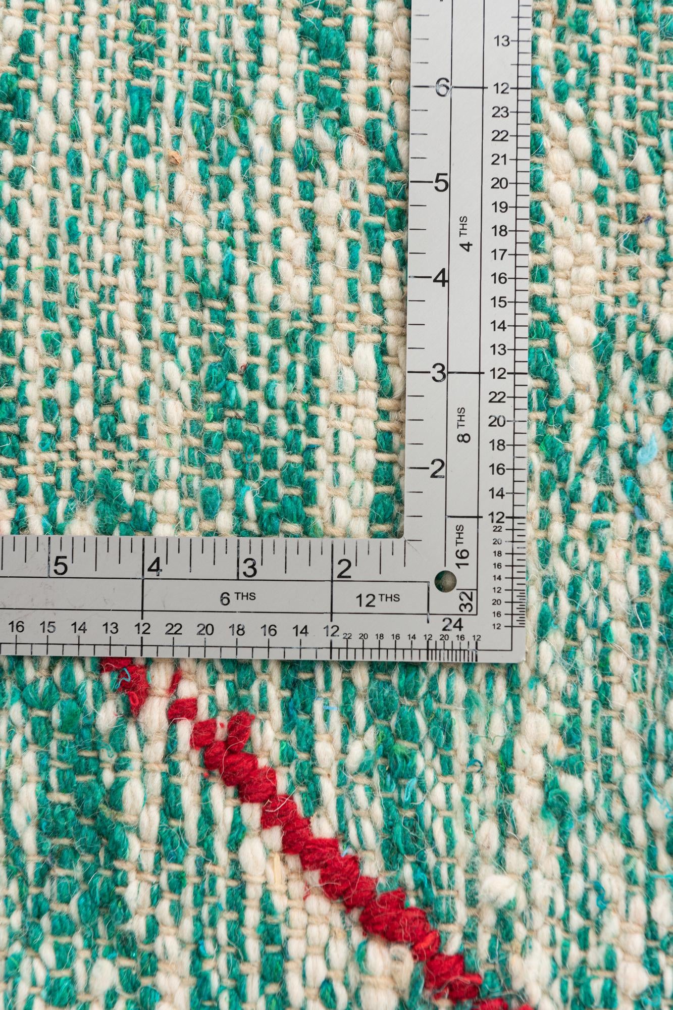 6' 6 x 9' 6 Hand Knotted Moroccan Wool Rug
