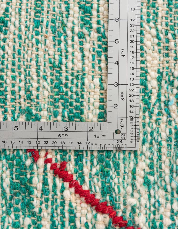 Detail image of 6' 6 x 9' 6  Hand Knotted Moroccan Wool Rug