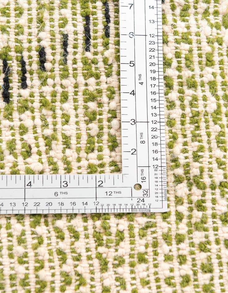 Detail image of 4' x 6' 7  Hand Knotted Moroccan Wool Rug