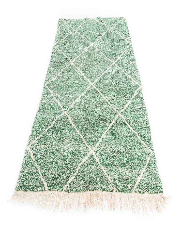 Detail image of 5' 2 x 8' 7  Hand Knotted Moroccan Wool Rug