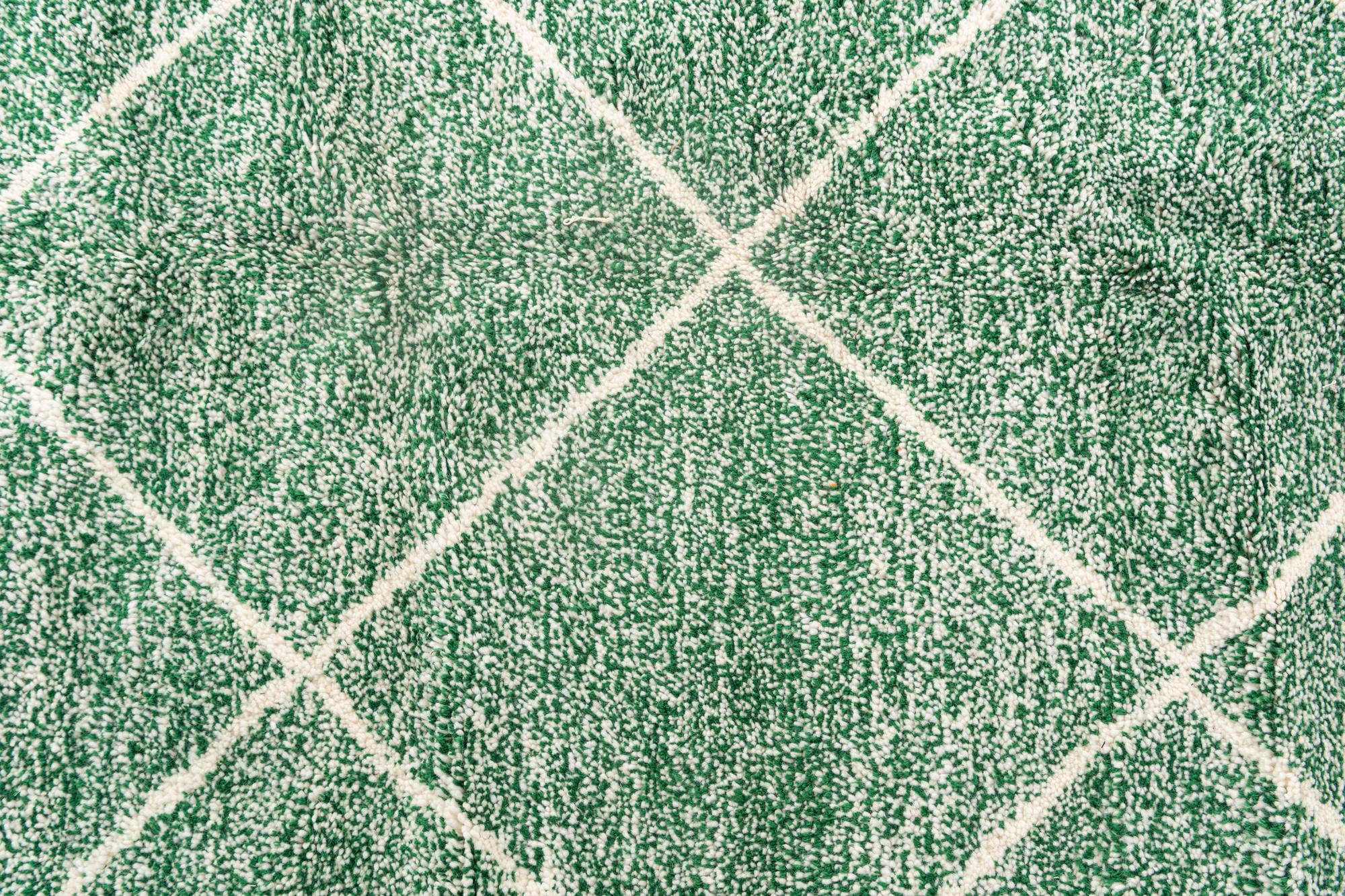 5' 2 x 8' 7 Hand Knotted Moroccan Wool Rug