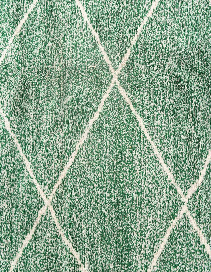 Detail image of 5' 2 x 8' 7  Hand Knotted Moroccan Wool Rug