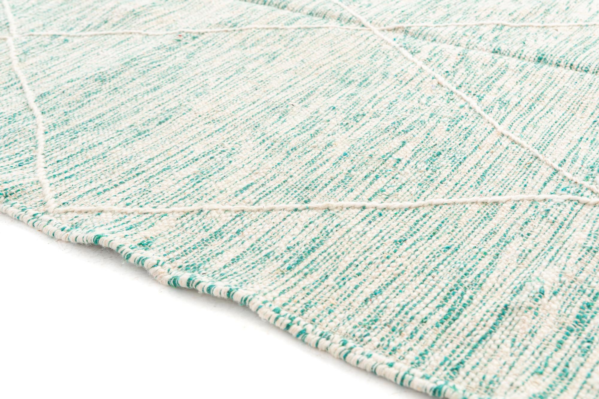 5' x 8' Hand Knotted Moroccan Wool Rug