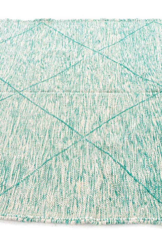 Detail image of 5' x 8' 4 Hand Knotted Moroccan Wool Rug