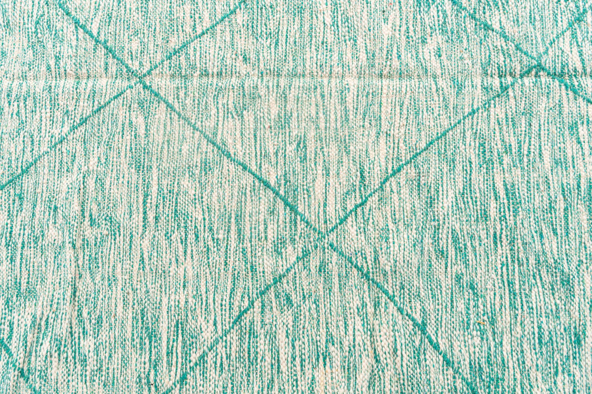 5' x 8' 4 Hand Knotted Moroccan Wool Rug