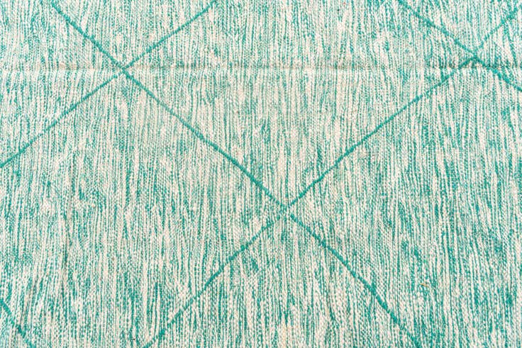 Detail image of 5' x 8' 4 Hand Knotted Moroccan Wool Rug