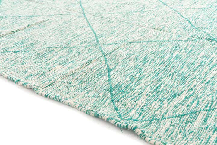 5' x 8' 4 Hand Knotted Moroccan Wool Rug