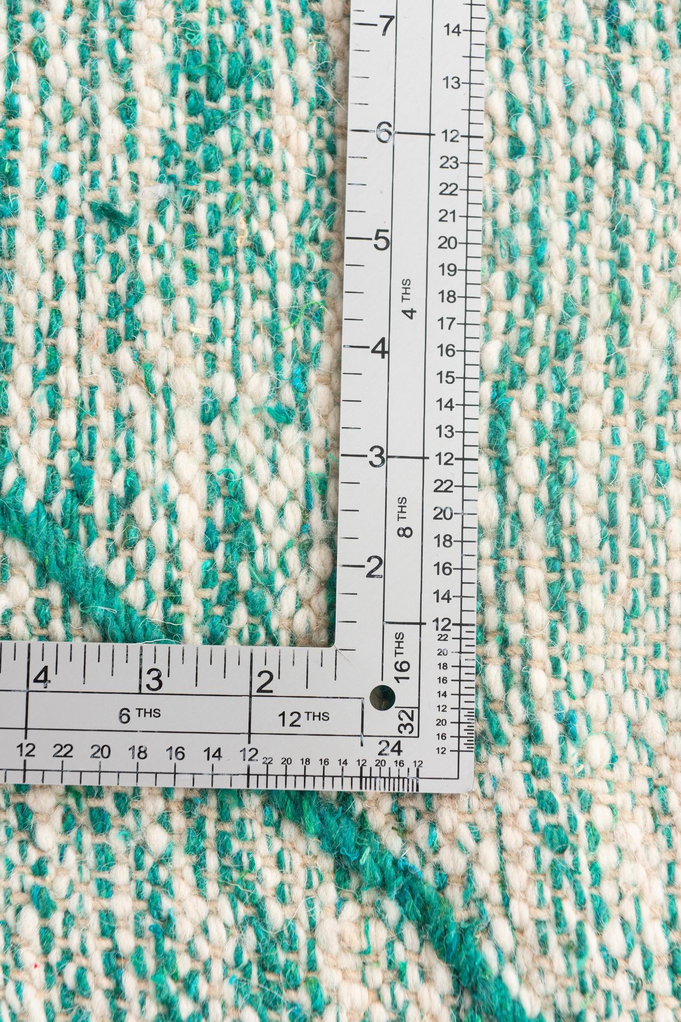 5' x 8' 4 Hand Knotted Moroccan Wool Rug