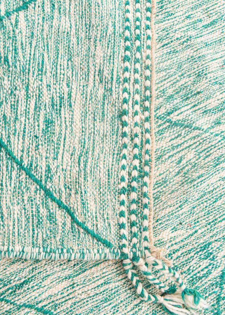 5' x 8' 4 Hand Knotted Moroccan Wool Rug