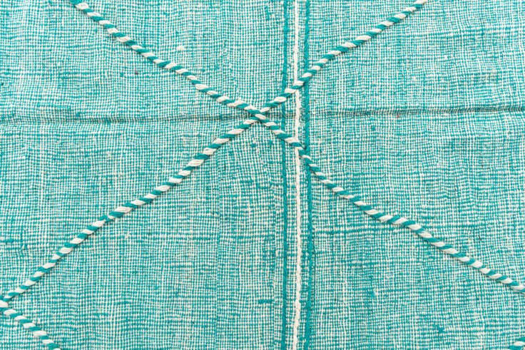 Detail image of 6' 5 x 10' Hand Knotted Moroccan Wool Rug