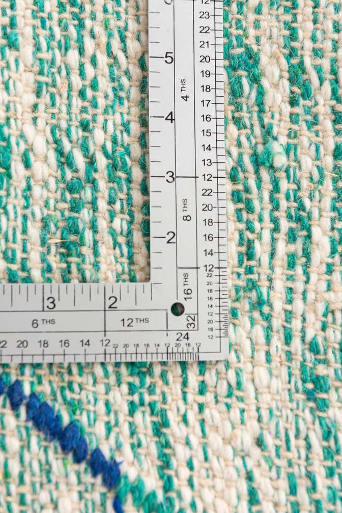 6' 8 x 9' 9 Hand Knotted Moroccan Wool Rug
