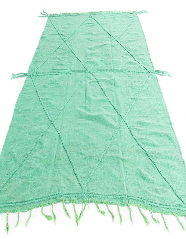 Detail image of 7' 7 x 10' 10  Hand Knotted Moroccan Wool Rug