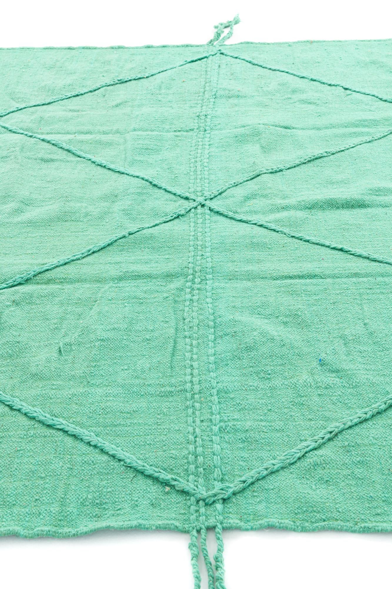 7' 7 x 10' 10 Hand Knotted Moroccan Wool Rug