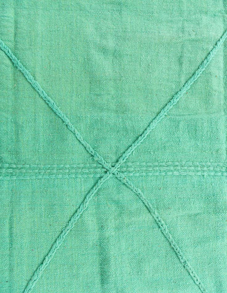 Detail image of 7' 7 x 10' 10  Hand Knotted Moroccan Wool Rug