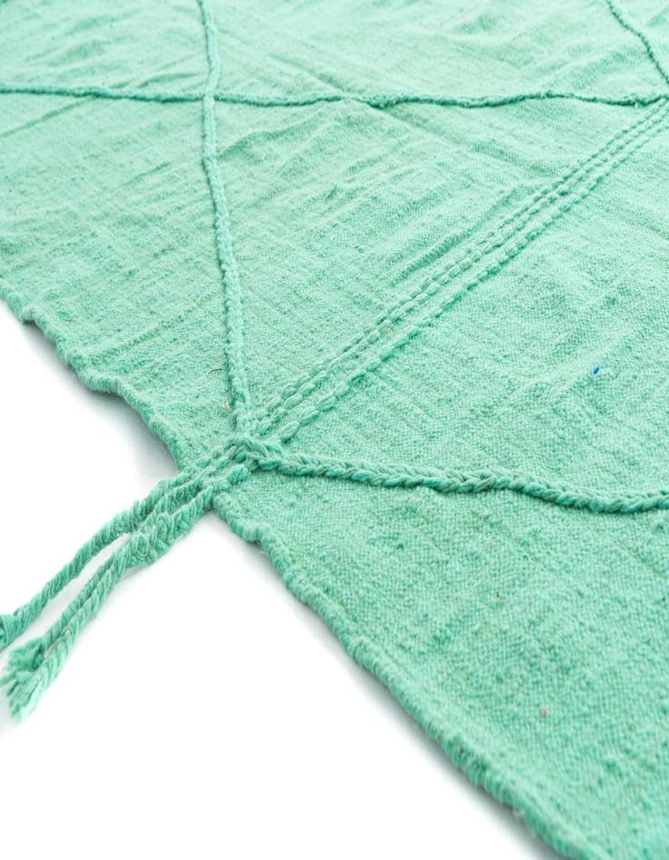 Detail image of 7' 7 x 10' 10  Hand Knotted Moroccan Wool Rug