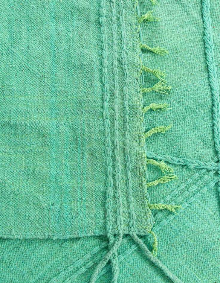 Detail image of 7' 7 x 10' 10  Hand Knotted Moroccan Wool Rug