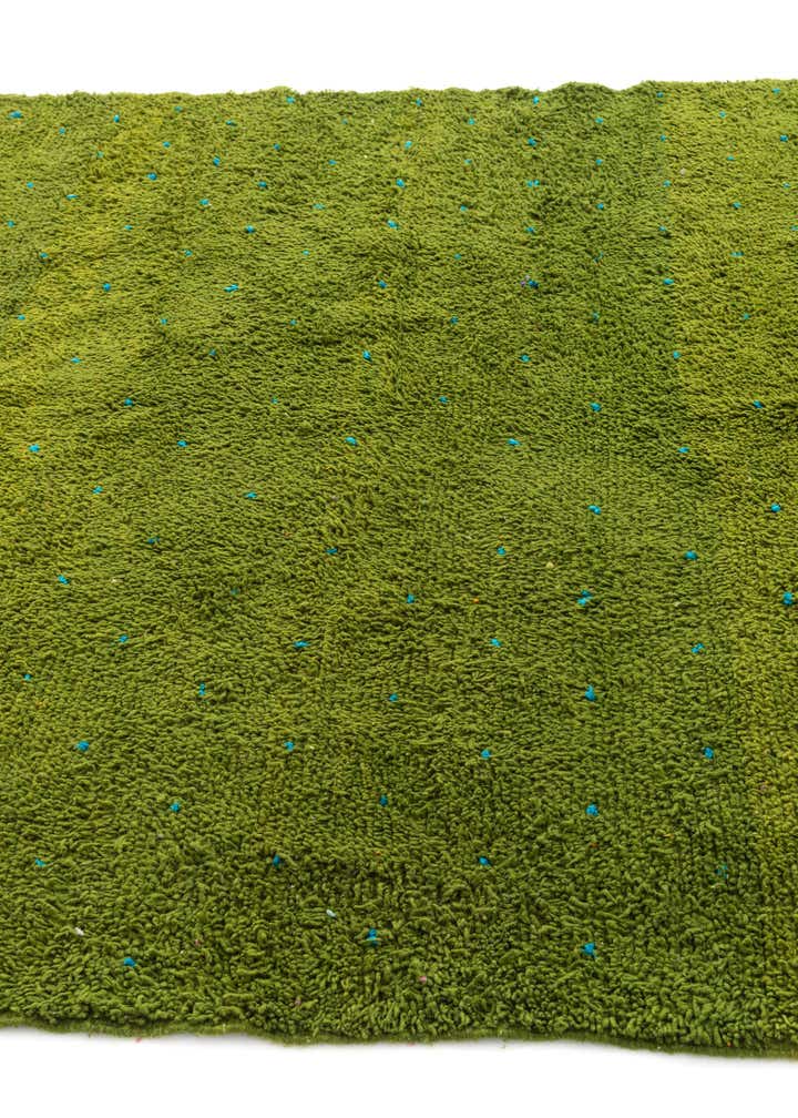 6' 7 x 9' 7 Hand Knotted Moroccan Wool Rug