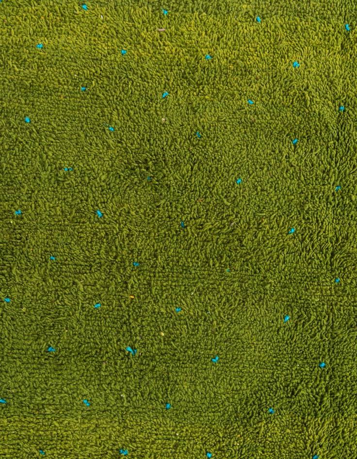 Detail image of 6' 7 x 9' 7  Hand Knotted Moroccan Wool Rug