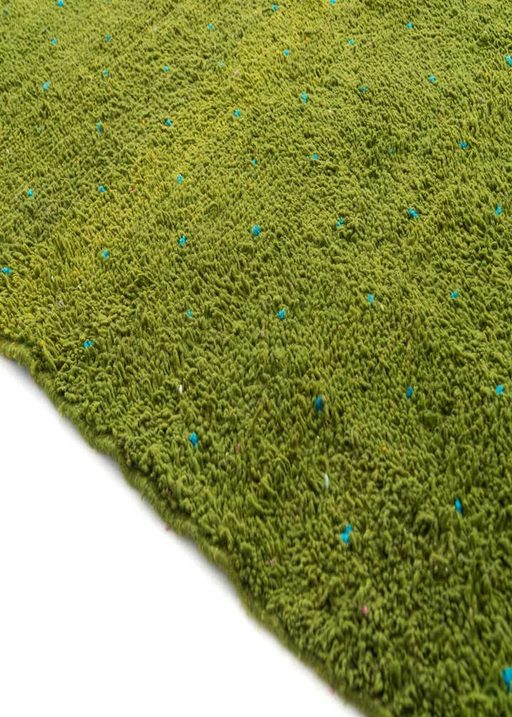 6' 7 x 9' 7 Hand Knotted Moroccan Wool Rug