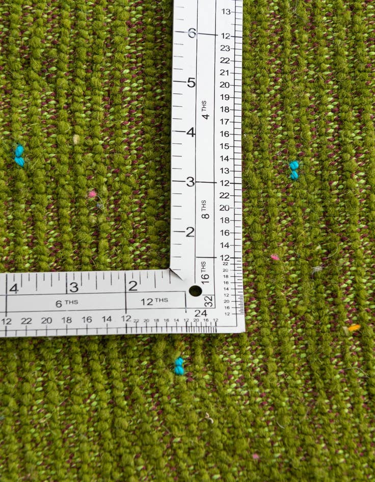 Detail image of 6' 7 x 9' 7 Hand Knotted Moroccan Wool Rug