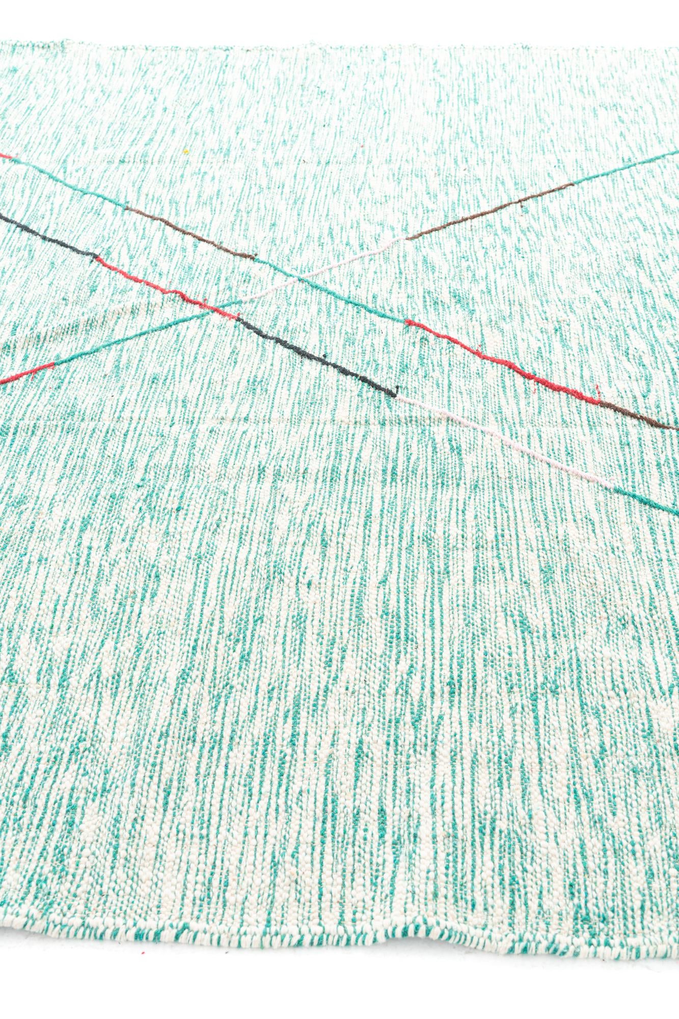 9' 2 x 13' Hand Knotted Moroccan Wool Rug