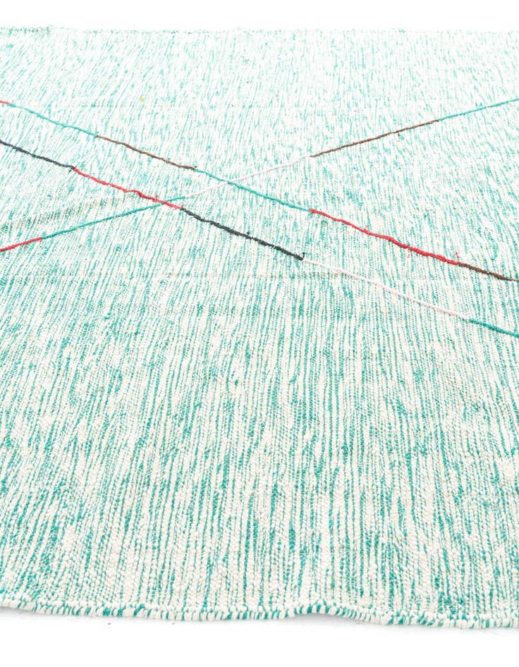 Detail image of 9' 2 x 13' Hand Knotted Moroccan Wool Rug