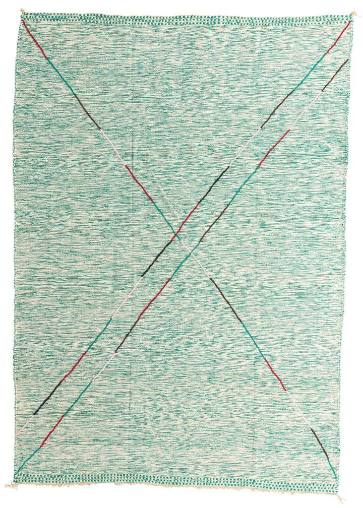 9' 2 x 13' Hand Knotted Moroccan Wool Rug