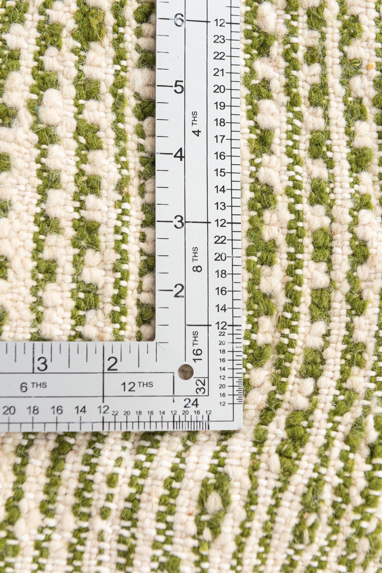 4' 3 x 6' 6 Hand Knotted Moroccan Wool Rug