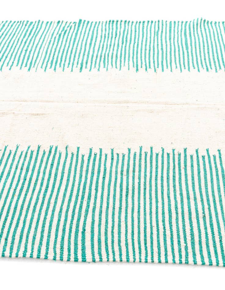 Detail image of 6' 6 x 10' 5 Hand Knotted Moroccan Wool Rug