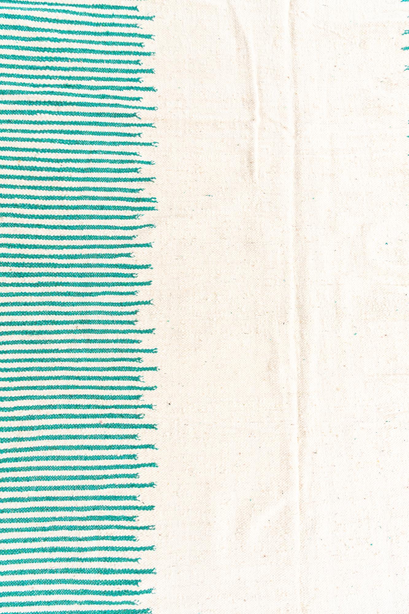6' 6 x 10' 5 Hand Knotted Moroccan Wool Rug