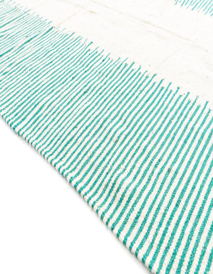 Detail image of 6' 6 x 10' 5  Hand Knotted Moroccan Wool Rug