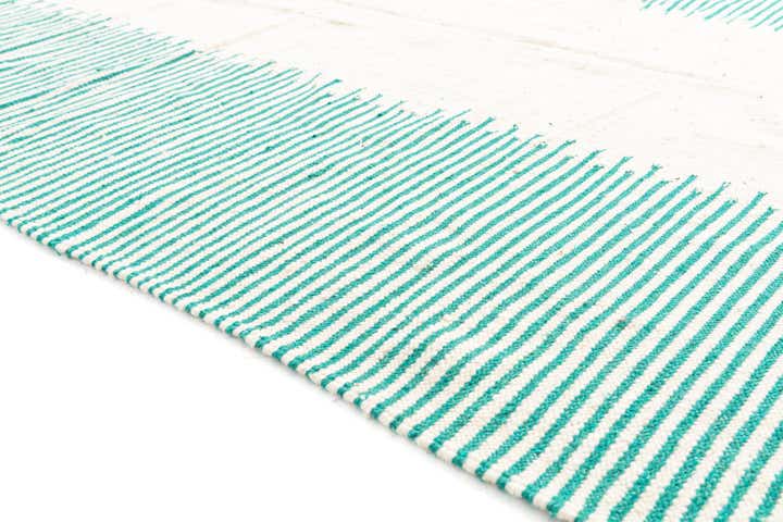 6' 6 x 10' 5 Hand Knotted Moroccan Wool Rug