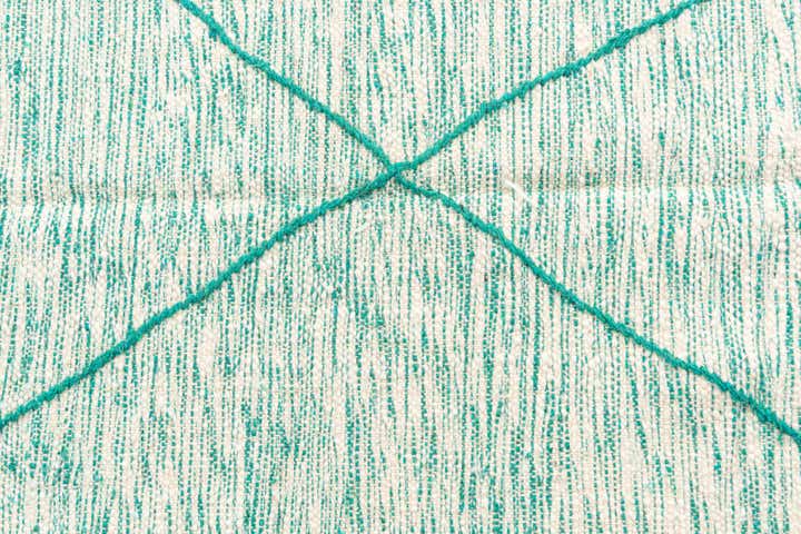 5' x 8' Hand Knotted Moroccan Wool Rug