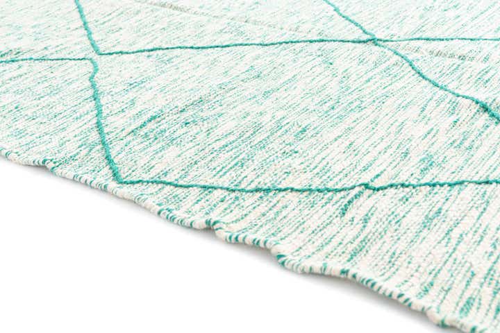 5' x 8' Hand Knotted Moroccan Wool Rug
