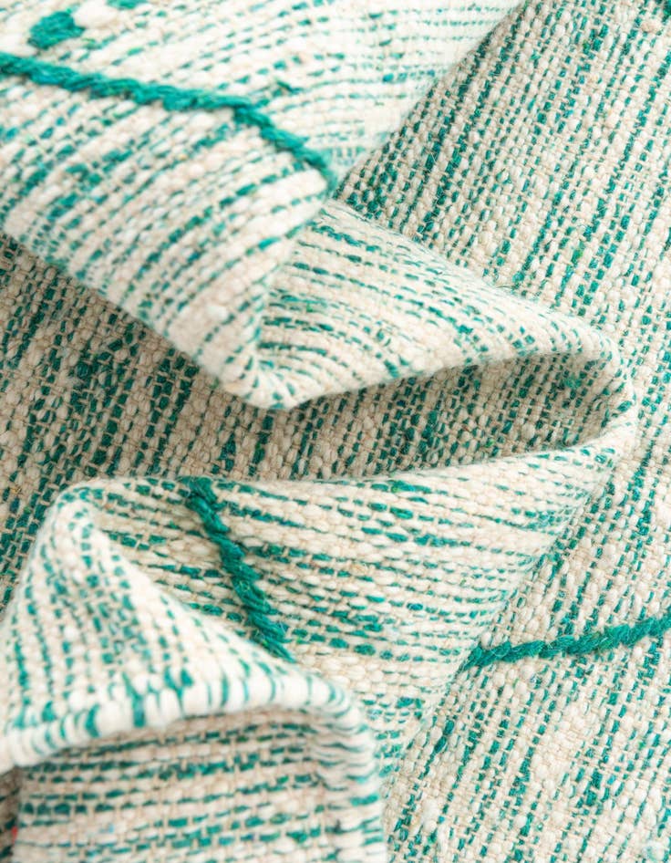 Detail image of 5' x 8'  Hand Knotted Moroccan Wool Rug