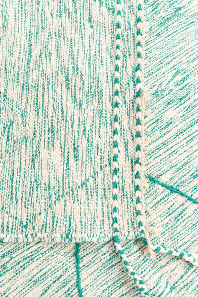 5' x 8' Hand Knotted Moroccan Wool Rug