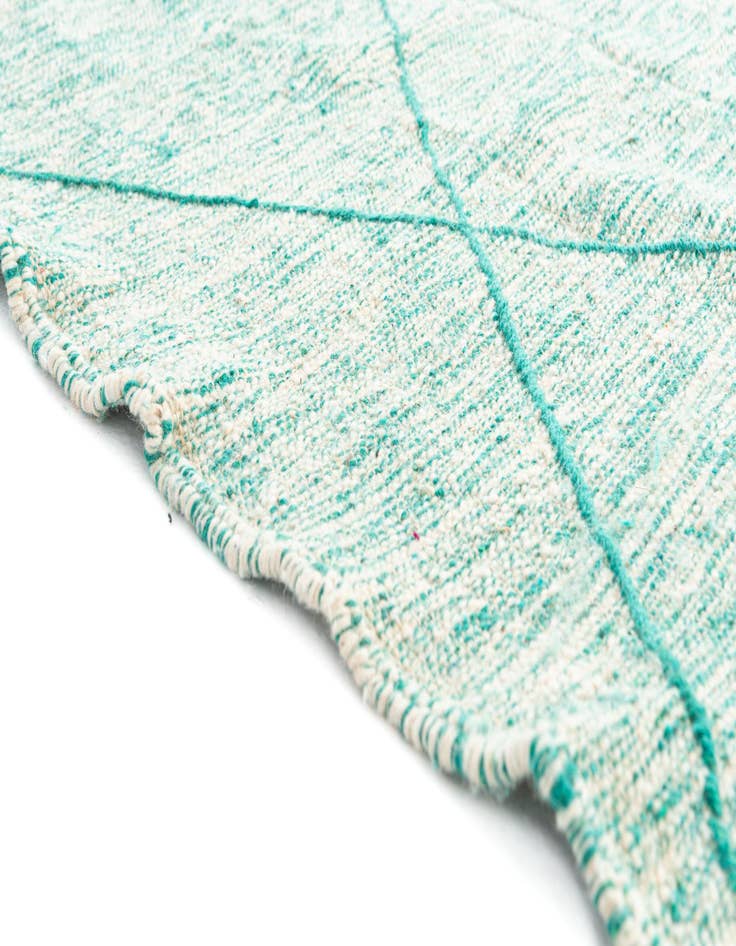 Detail image of 5' x 8'  Hand Knotted Moroccan Wool Rug