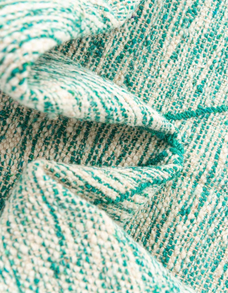 Detail image of 5' x 8'  Hand Knotted Moroccan Wool Rug