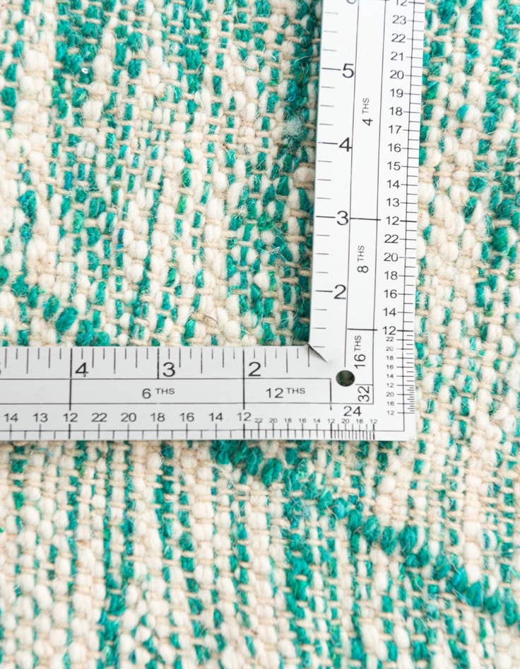 Detail image of 5' x 8'  Hand Knotted Moroccan Wool Rug