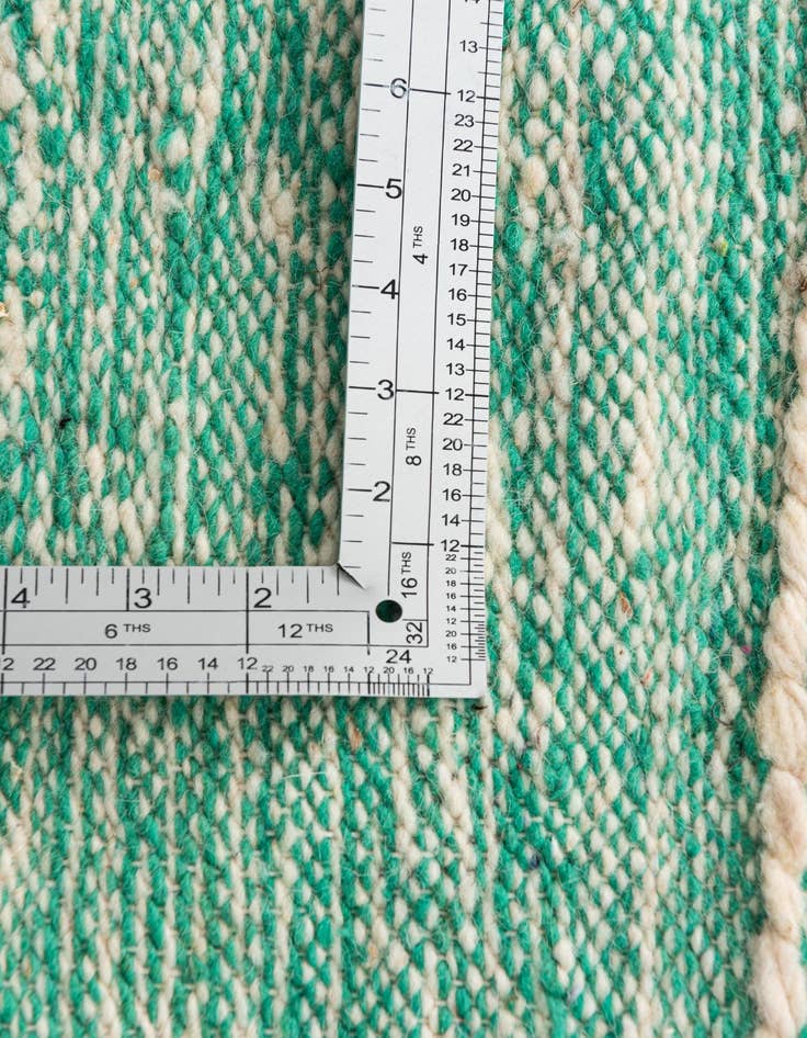 Detail image of 6' 8 x 10'  Hand Knotted Moroccan Wool Rug