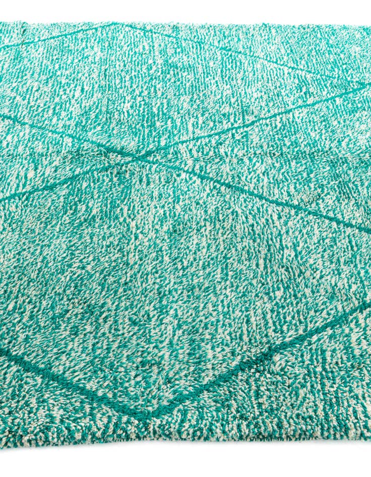 Detail image of 6' 10 x 10' 2  Hand Knotted Moroccan Wool Rug