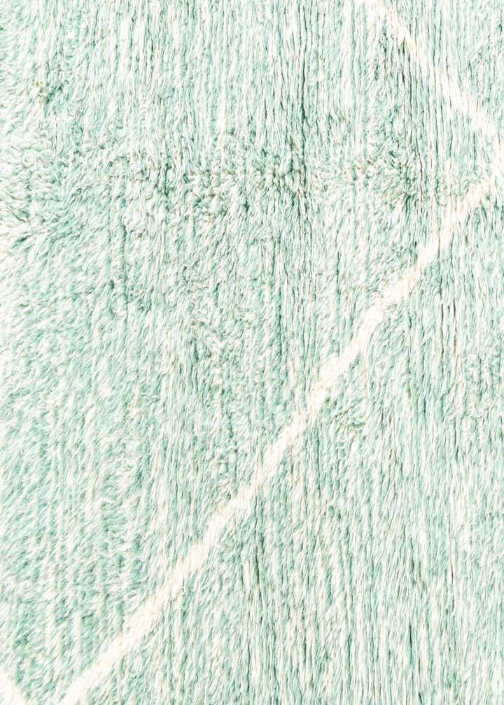 6' 9 x 9' 5 Hand Knotted Moroccan Wool Rug