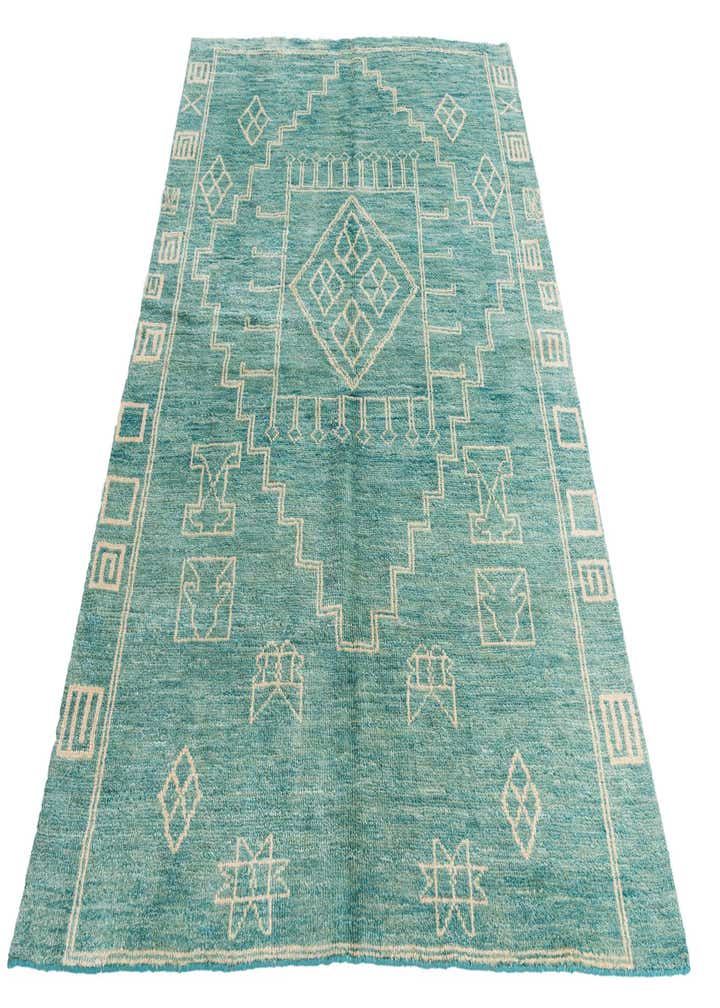5' 7 x 7' 10 Hand Knotted Moroccan Wool Rug