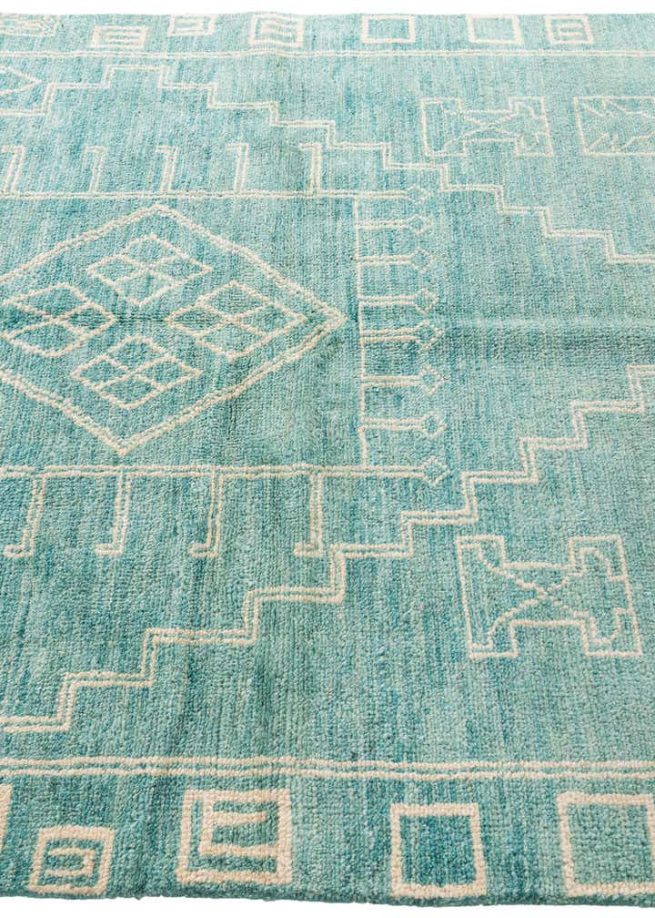 5' 7 x 7' 10 Hand Knotted Moroccan Wool Rug