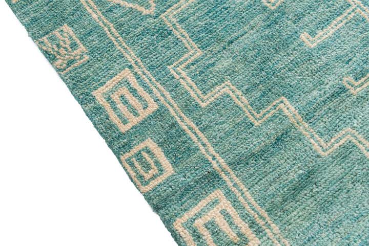 5' 7 x 7' 10 Hand Knotted Moroccan Wool Rug