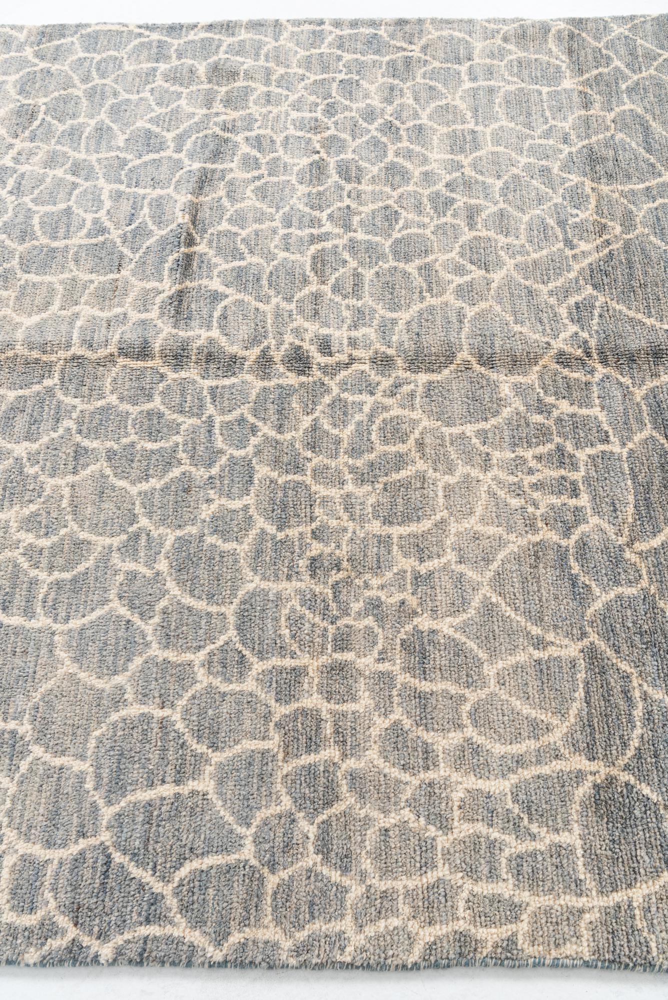 5' 5 x 7' 10 Hand Knotted Moroccan Wool Rug